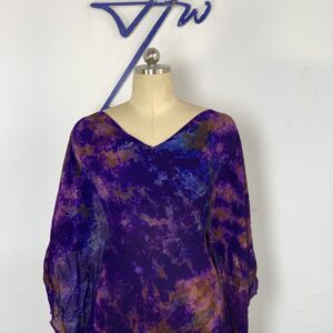 Marbling Print Chiffon