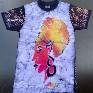 African Lady Print Tshirts