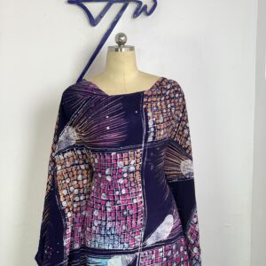 Freehand Print Chiffon