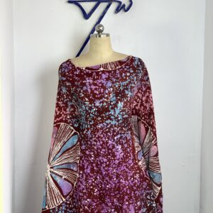 Freehand Print Chiffon