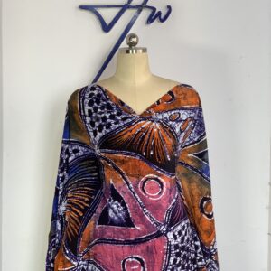 Freehand Print Chiffon