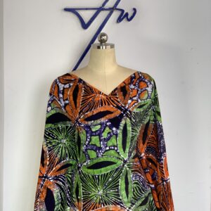 Circle Print Chiffon