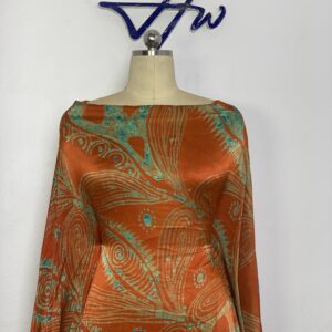 Freehand Print Silk