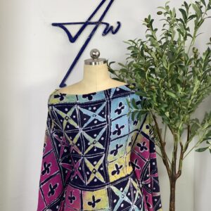 Butterfly Print Crepe